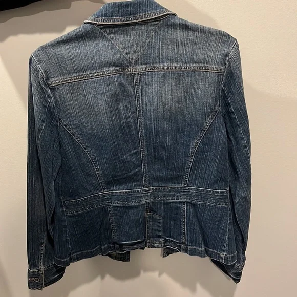 Tommy Hilfiger Distressed Jean Jacket - Picture 2 of 5